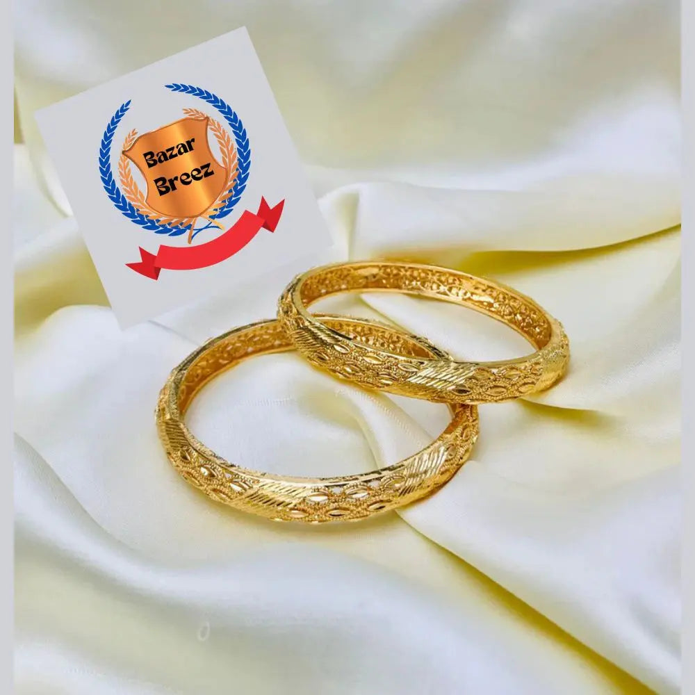 Golden Kara Pair BazarBareez