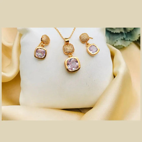 Zircon Locket Set Bazarbreez